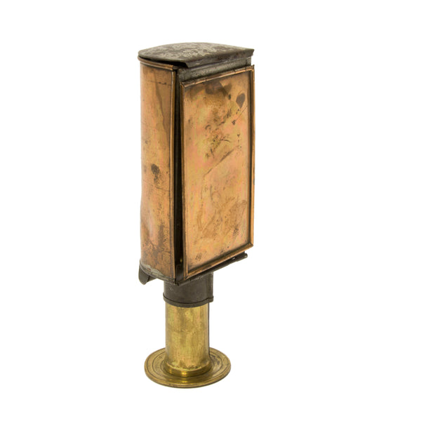 Brass and Copper Candle Lamp, Furnishings, Decor, Other