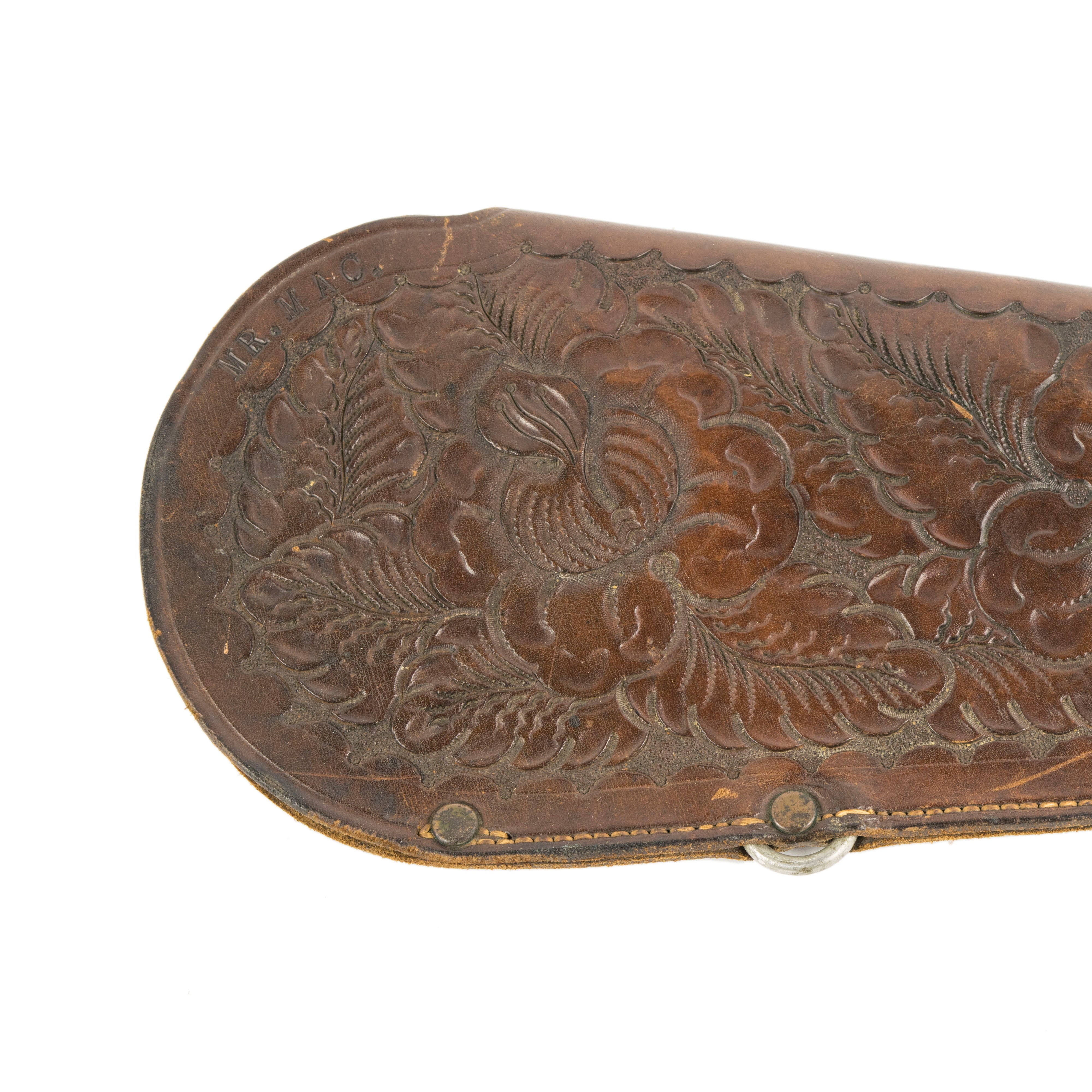 Tooled Leather Scabbard