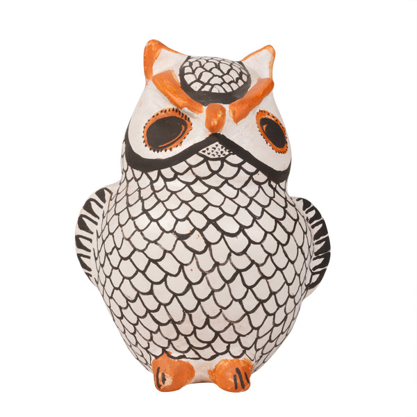 Acoma Owl, Native, Pottery, Historic