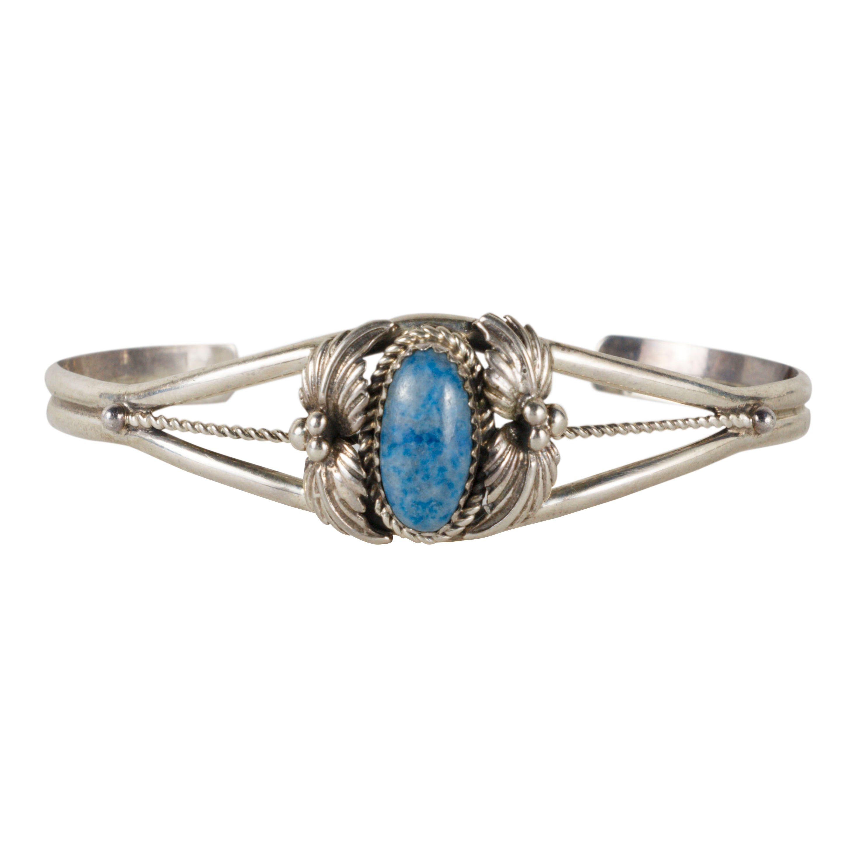Navajo Blue Jean Lapis Bracelet, Jewelry, Bracelet, Native