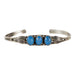 Dainty Navajo Blue Jean Lapis Bracelet, Jewelry, Bracelet, Native