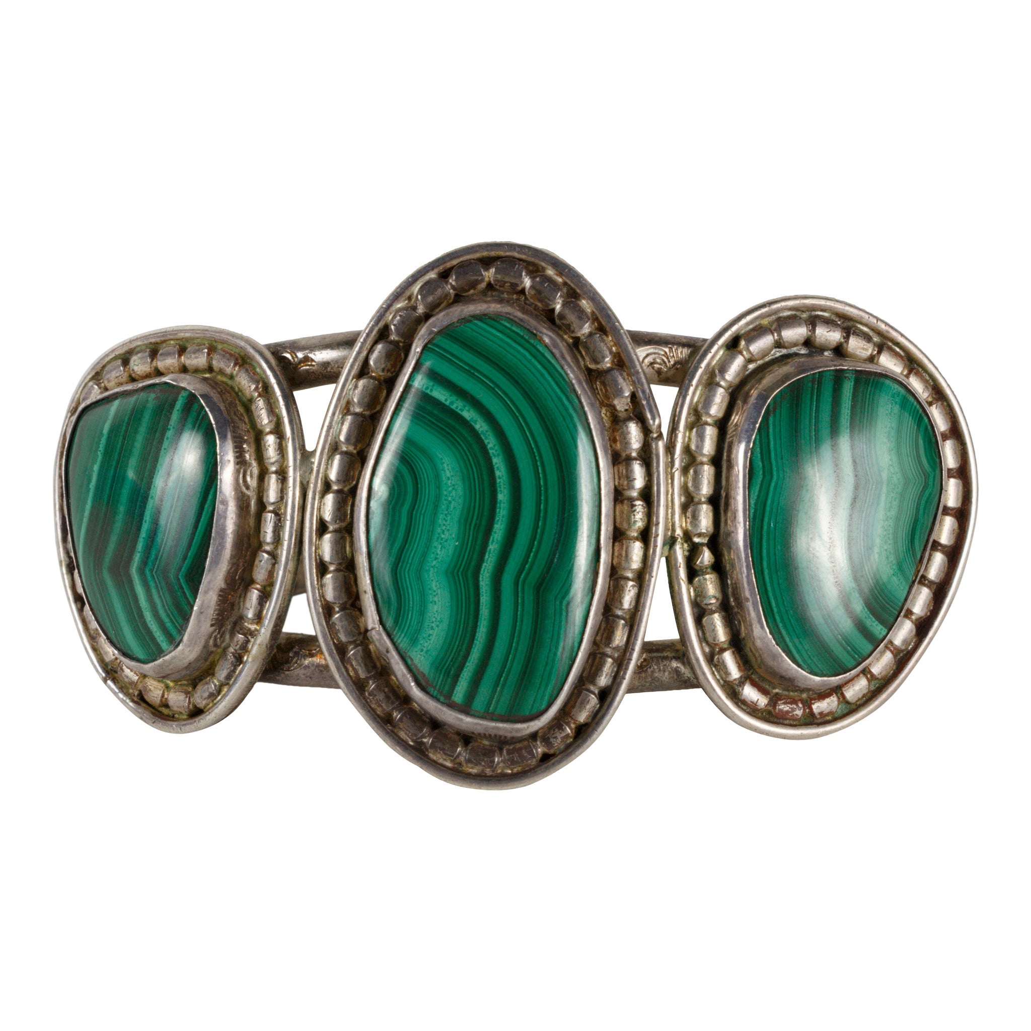Navajo Malachite Bracelet, Jewelry, Bracelet, Native