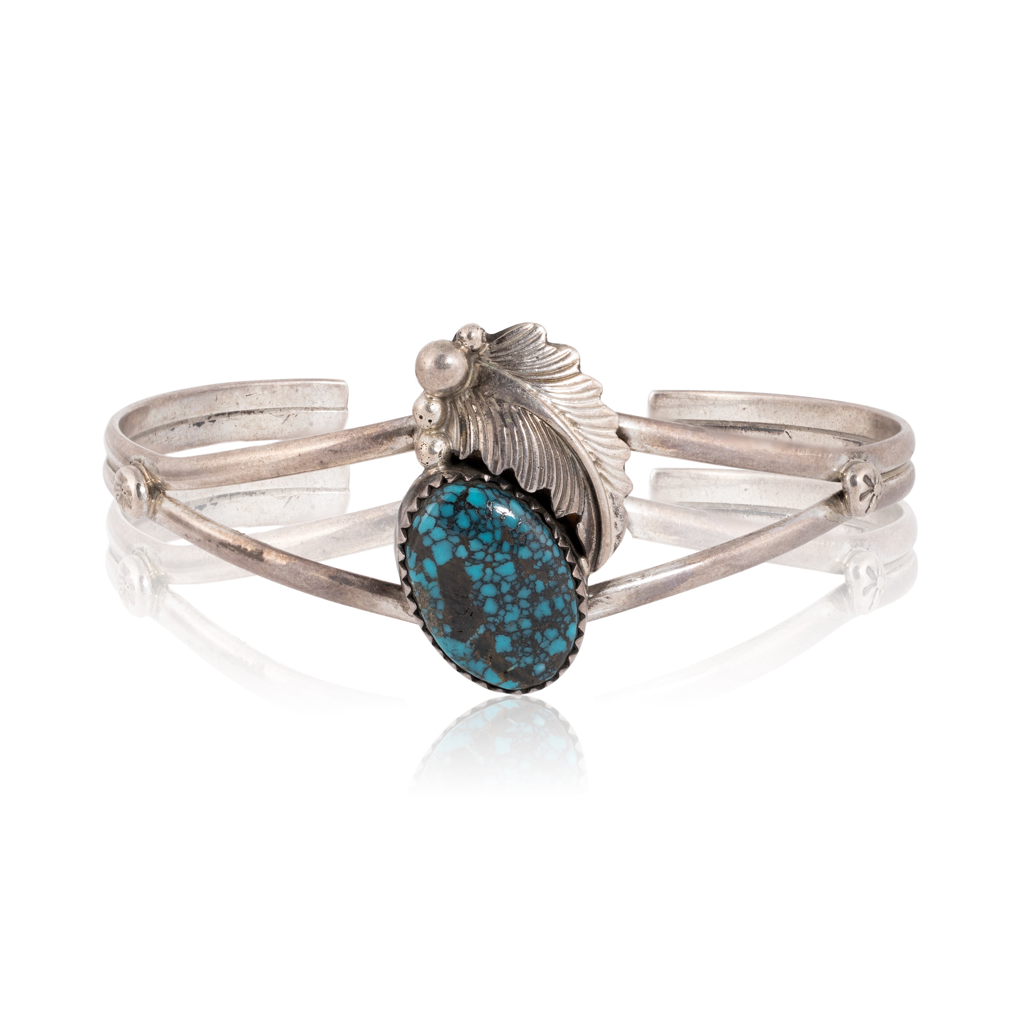Spider Web Turquoise Bracelet, Jewelry, Bracelet, Native