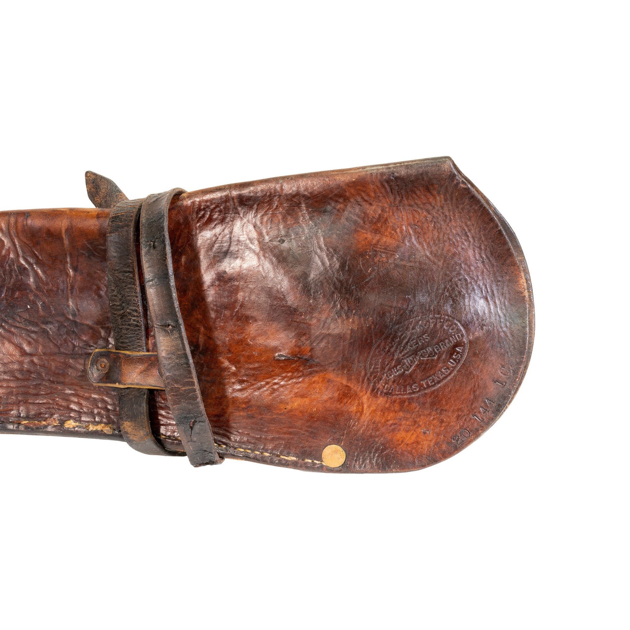 Vintage Leather Carbine Scabbard