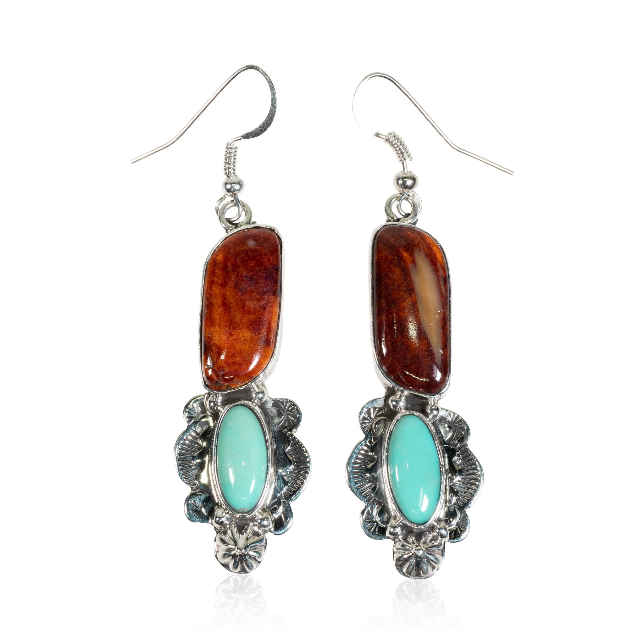 Navajo Drop Earrings, Jewelry, Earrings, Native