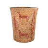 Jicarilla Apache Basket, Native, Basketry, Vertical