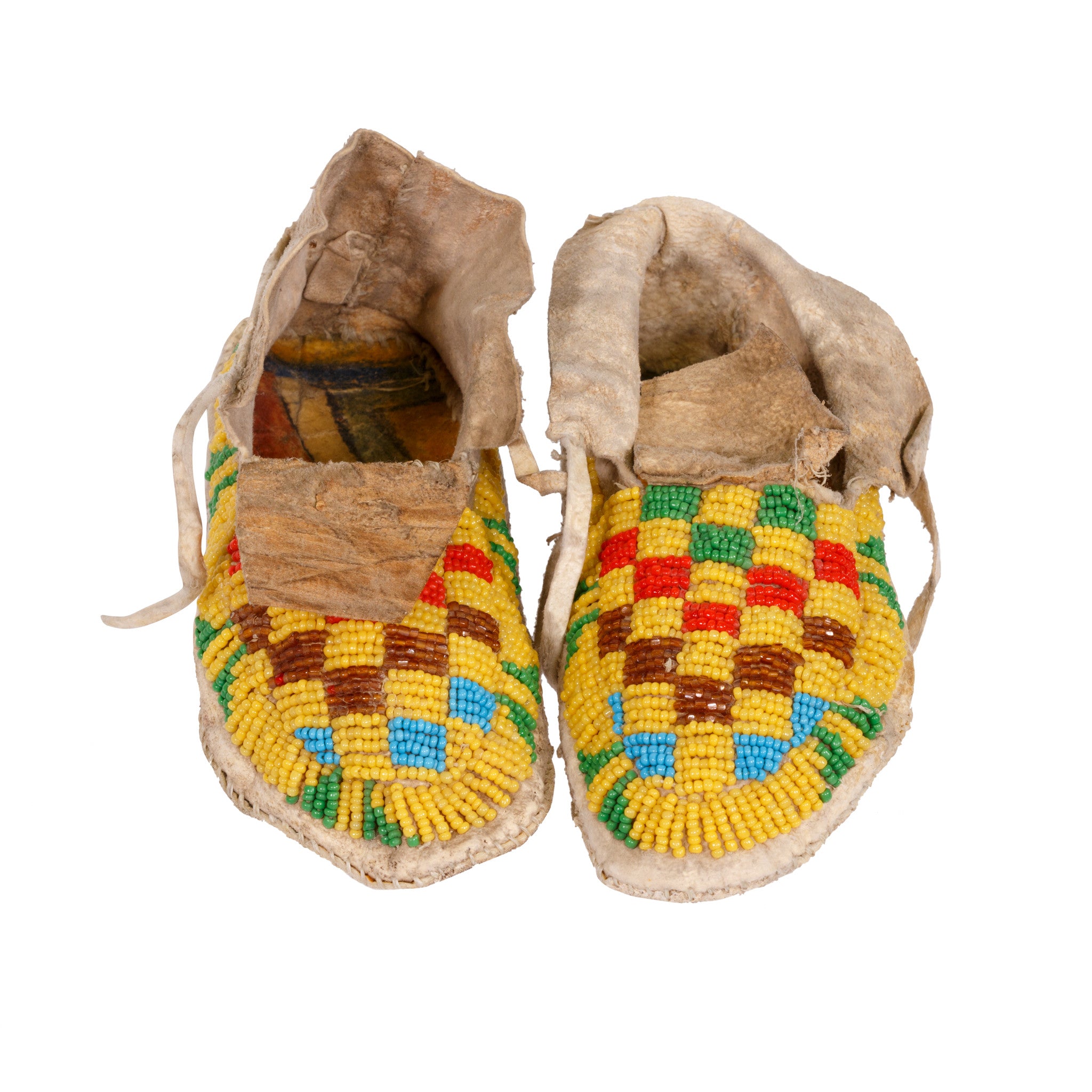 Sioux Child’s Moccasins, Native, Garment, Moccasins