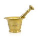 Brass Mortar and Pestle, Furnishings, Kitchen, Cookware