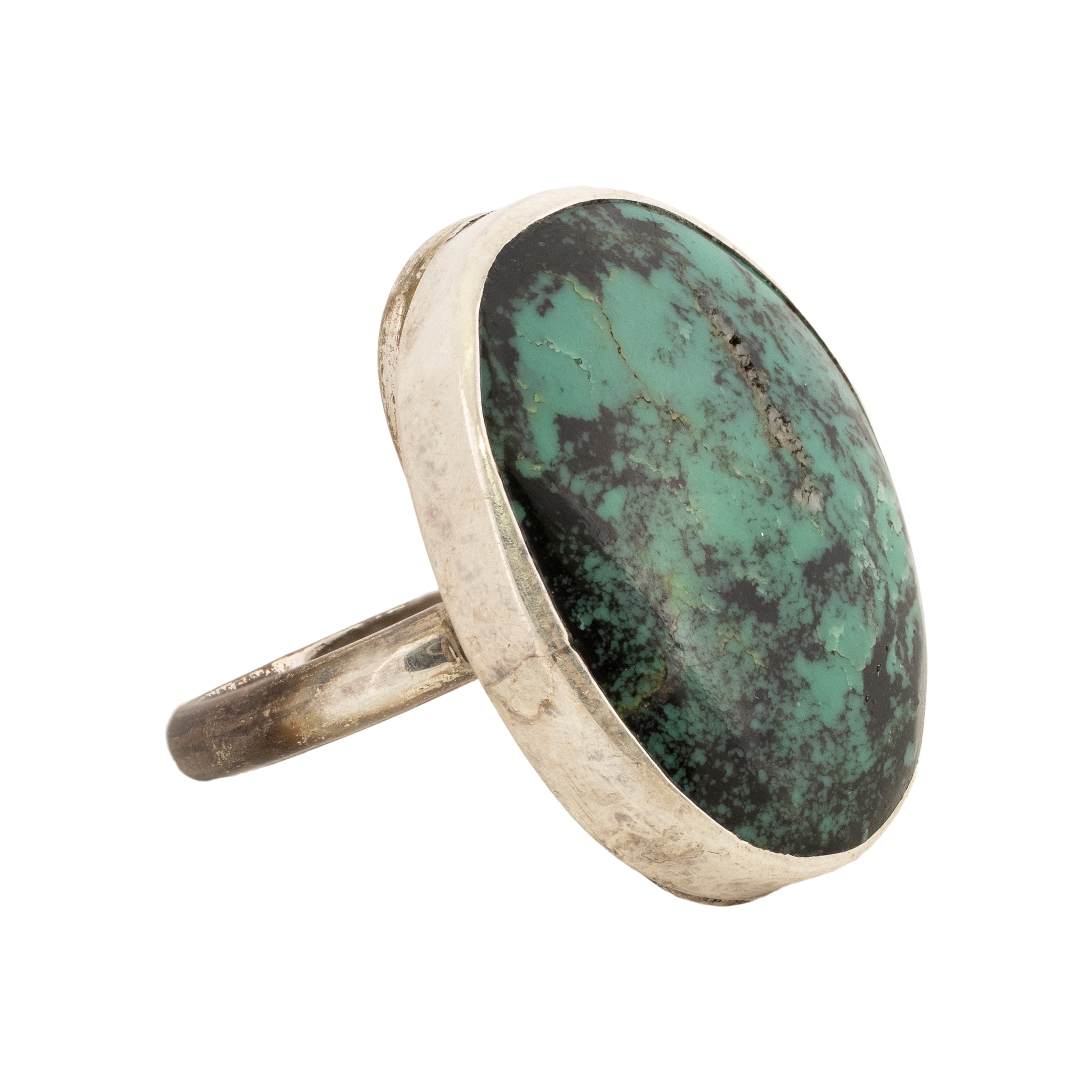 Navajo Silver Turquoise Ring