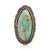 Navajo Turquoise and Sterling Ring, Jewelry, Ring, Native