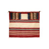 Navajo Red Mesa Single Saddle, Native, Weaving, Single Saddle Blanket