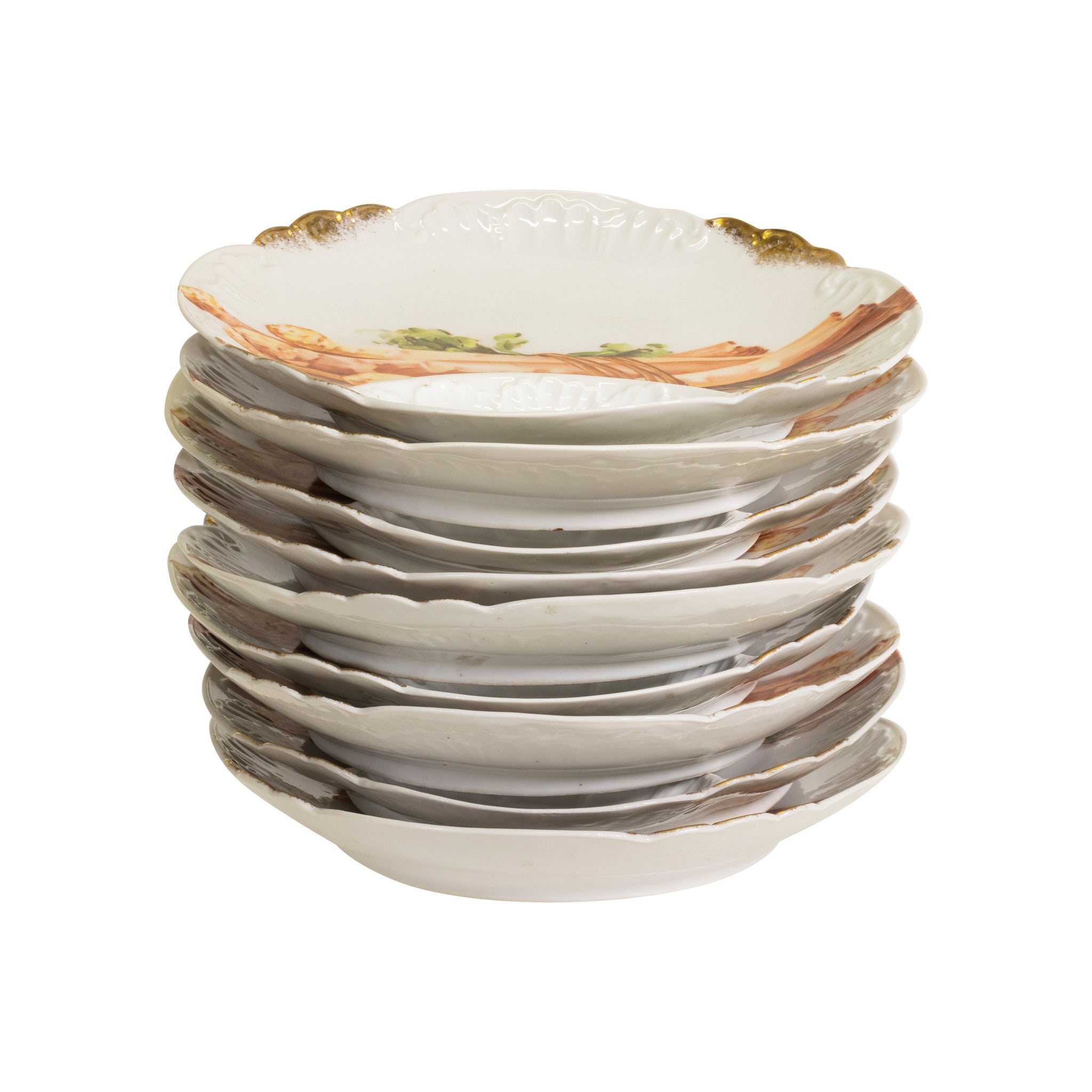 French Limoges Asparagus Service for Eight