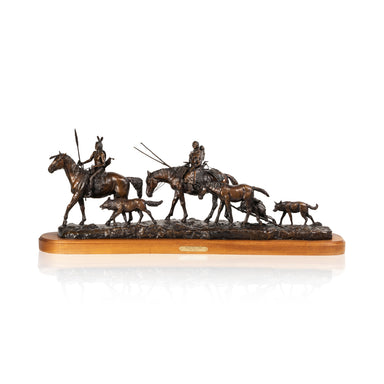"Moving On" Bronze by Robert Scriver, Fine Art, Bronze, Limited