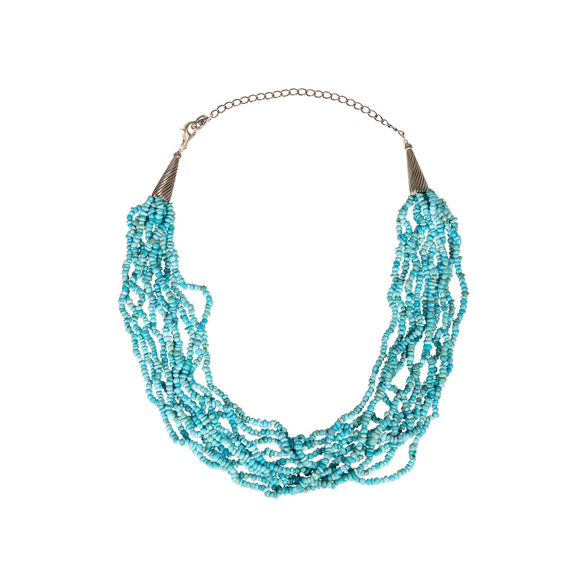 Multi strand on sale turquoise necklace