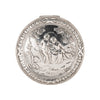 Silver Lidded Box with Courting Scene