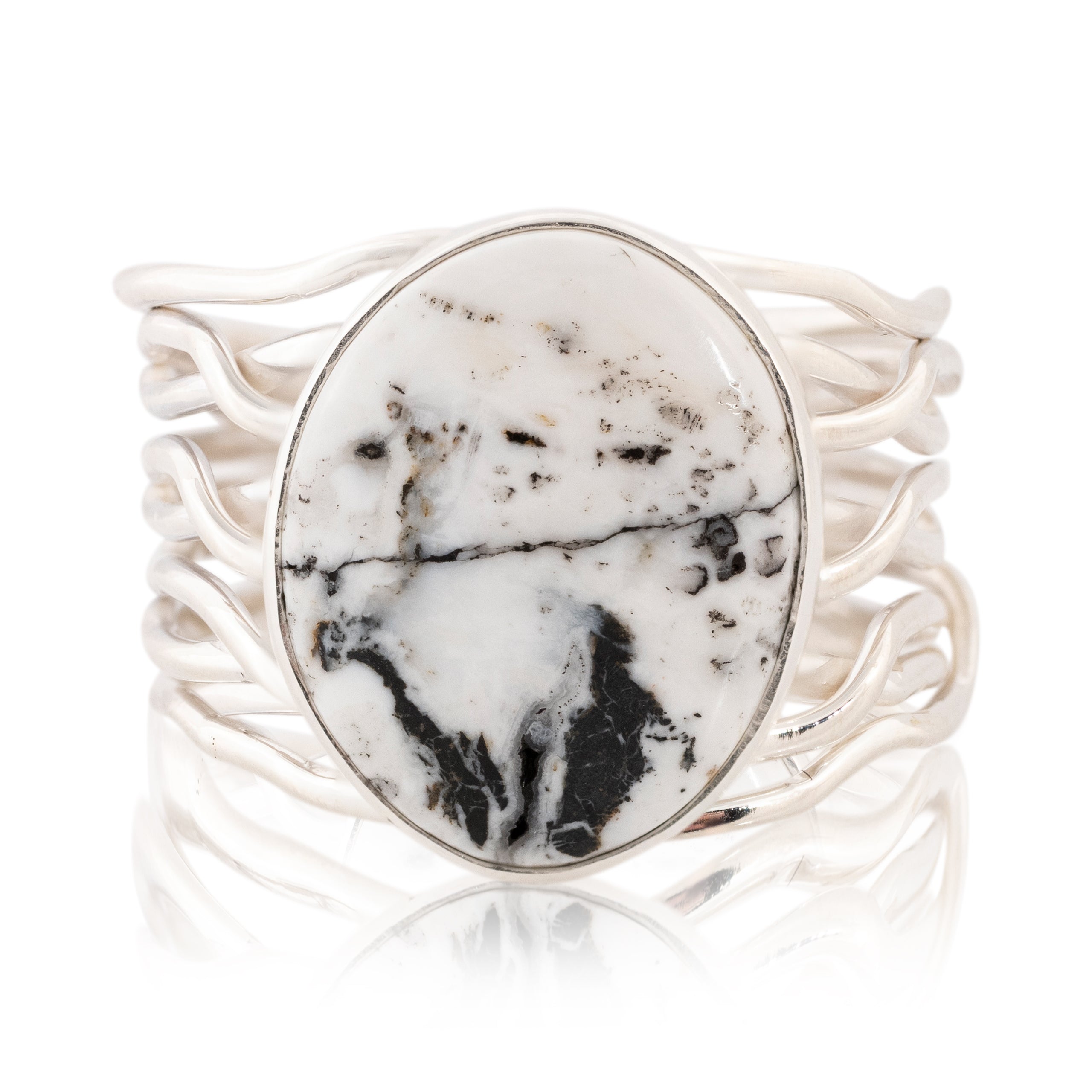 White Buffalo Turquoise Ring, Jewelry, Ring, Native