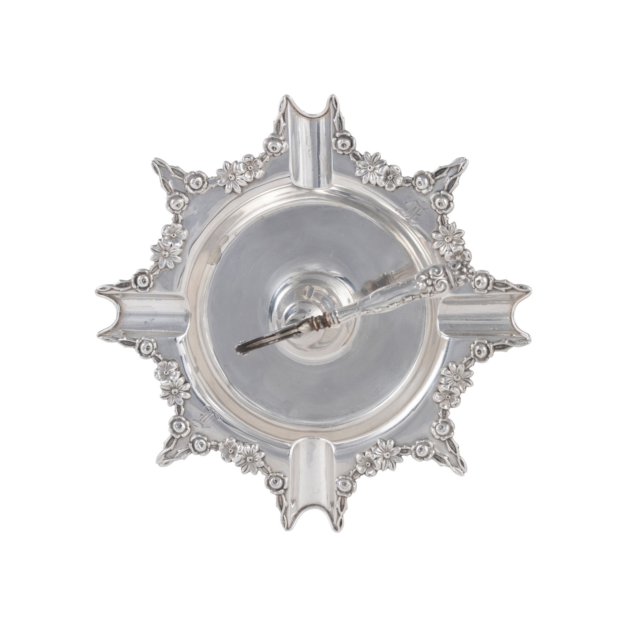 Sterling Silver Cigar Cutter/Ashtray