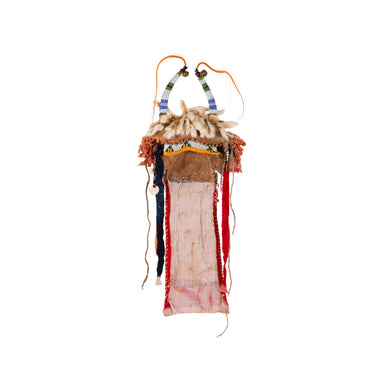 Blackfeet Child's Horn Headdress, Native, Head Piece, Headdress