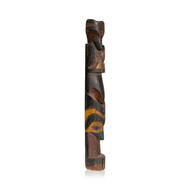 Coast Salish or Nuu-chah-nulth Totem, Native, Carving, Totem Pole