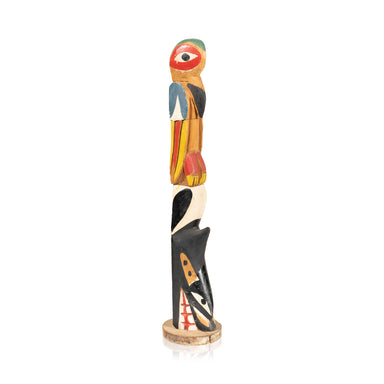 Northwest Coast Nuu-chah-nulth Totem, Native, Carving, Totem Pole