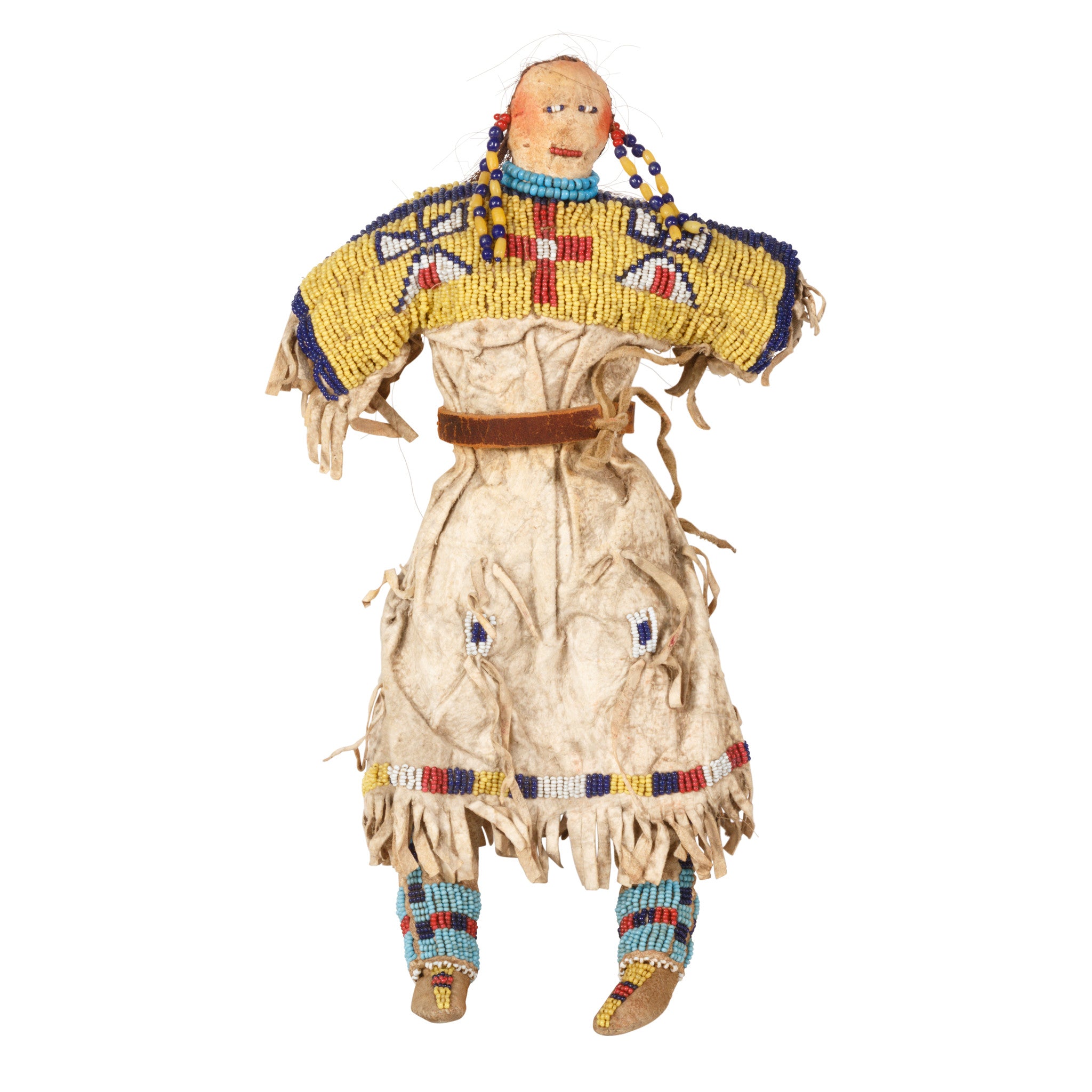 Beaded Cheyenne Doll, Native, Doll, Other