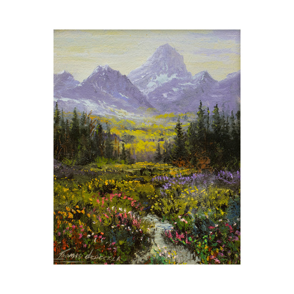 Spring Valley by Thomas deDecker, Fine Art, Painting, Landscape