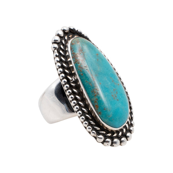 Navajo Cerrillos Turquoise Ring, Jewelry, Ring, Native