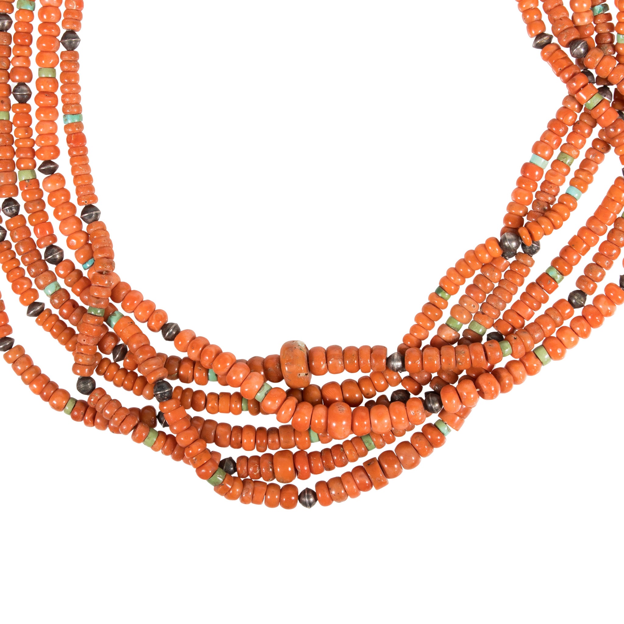 Zuni Coral Necklace