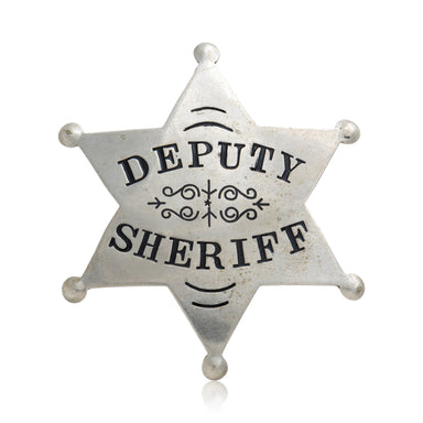 Deputy Sheriff Badge, Western, Law Enforcement, Badge