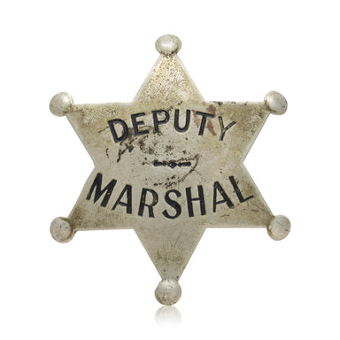 Deputy Marshal Badge, Western, Law Enforcement, Badge