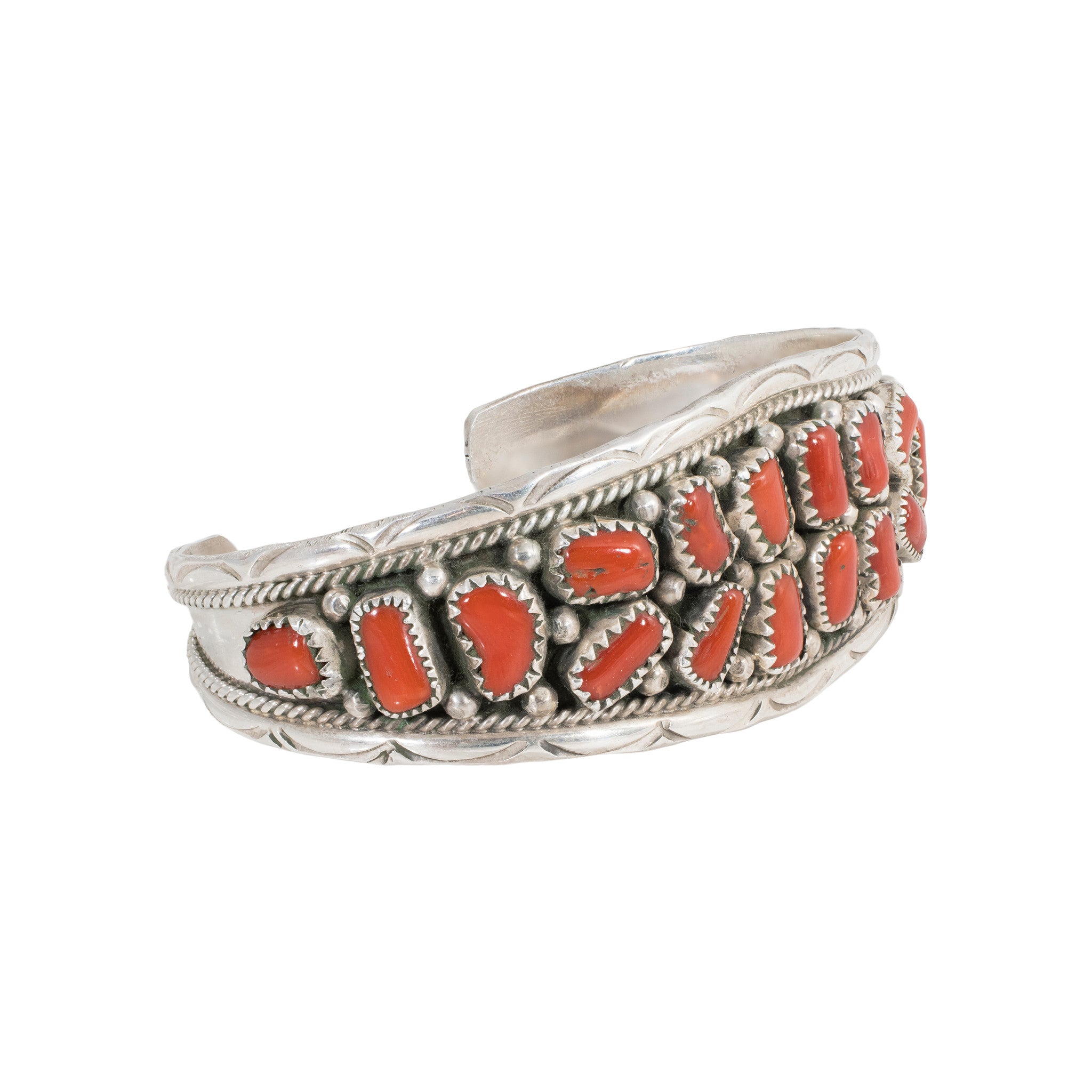 Navajo Coral Bracelet