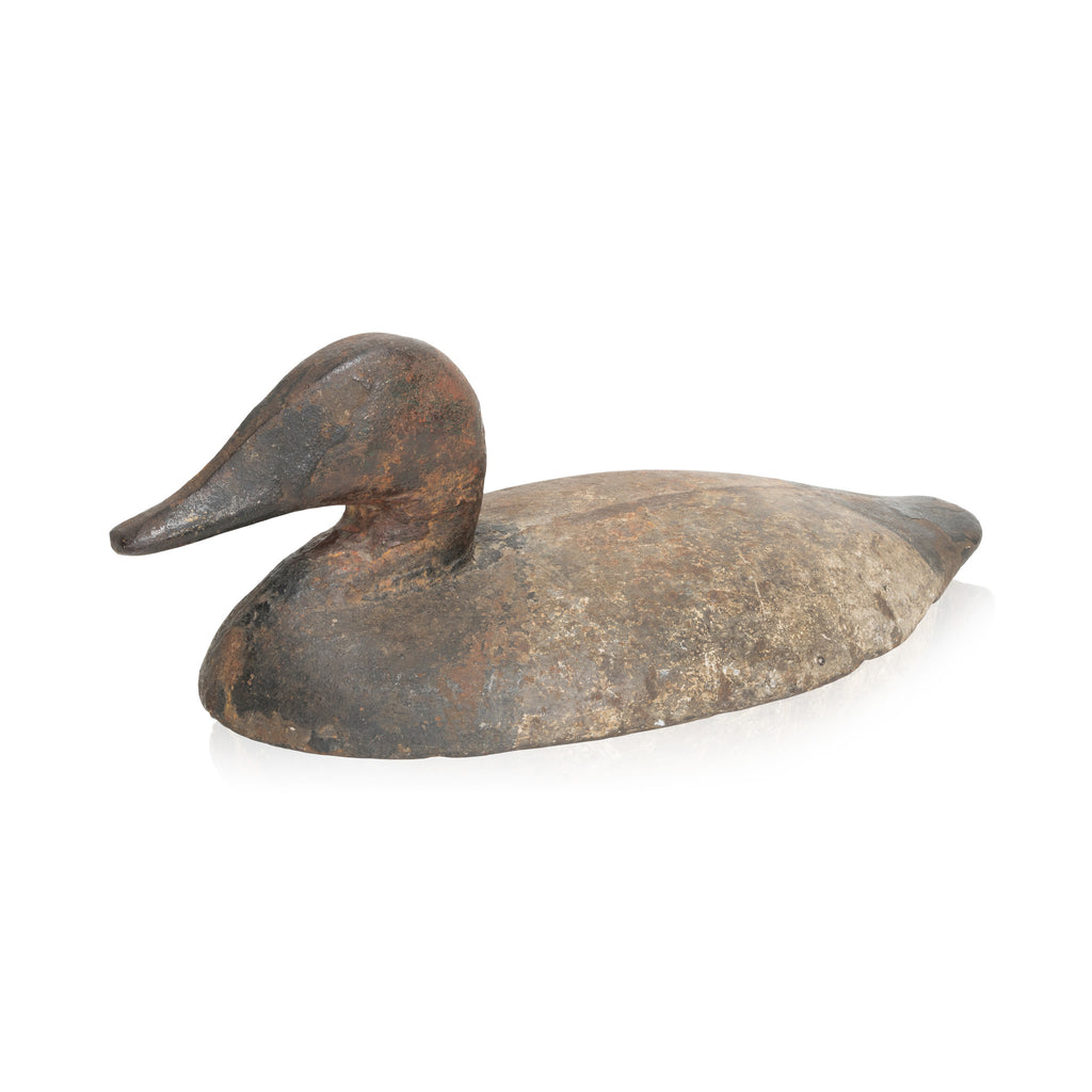 wood decoy 6 red/white