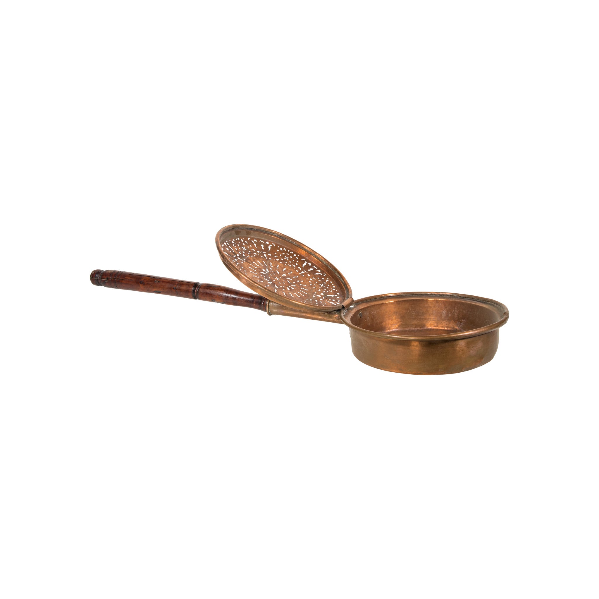 French Copper Bed Warmer