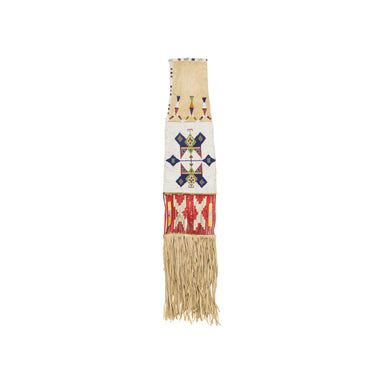 Sioux Beaded Pipe Bag, Native, Beadwork, Pipe Bag