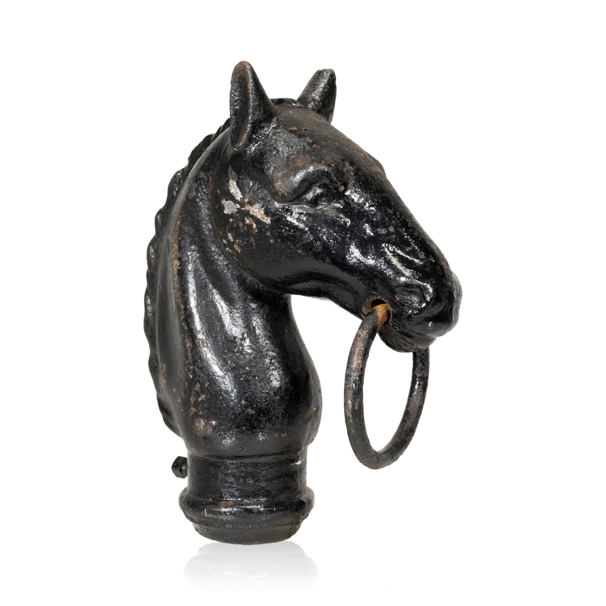 Horse Head Hitching Post Finial, Western, Horse Gear, Hitching Post