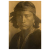 "A Navajo Boy" Gold Tone by Carl Moon