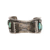 Navajo Turquoise and Sterling Watch Band