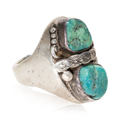 Navajo Cerrillos Turquoise Ring, Jewelry, Ring, Native