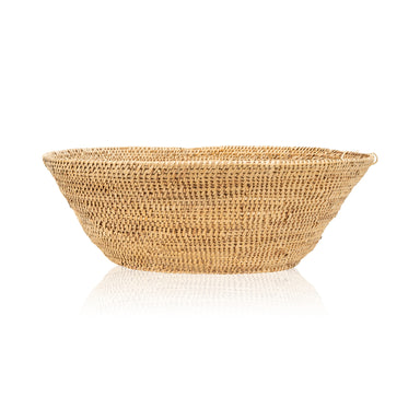 Shoshone Basketry Bowl, Native, Basketry, Vertical
