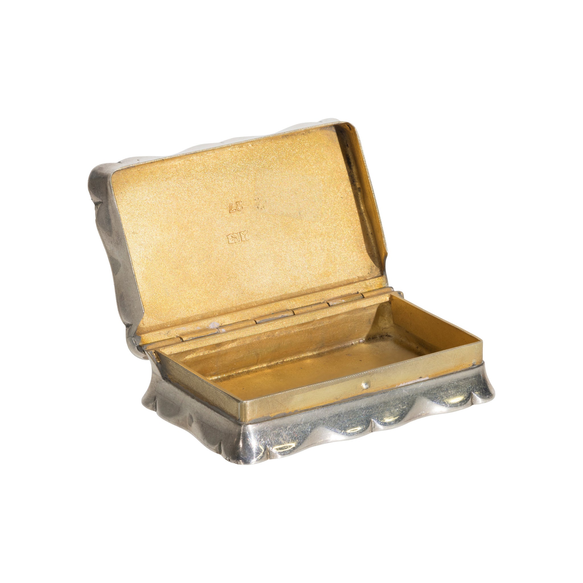 Sterling Silver Lidded Box