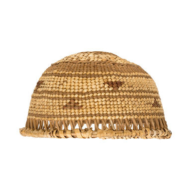 Hupa Child's Hat Basket, Native, Basketry, Hat