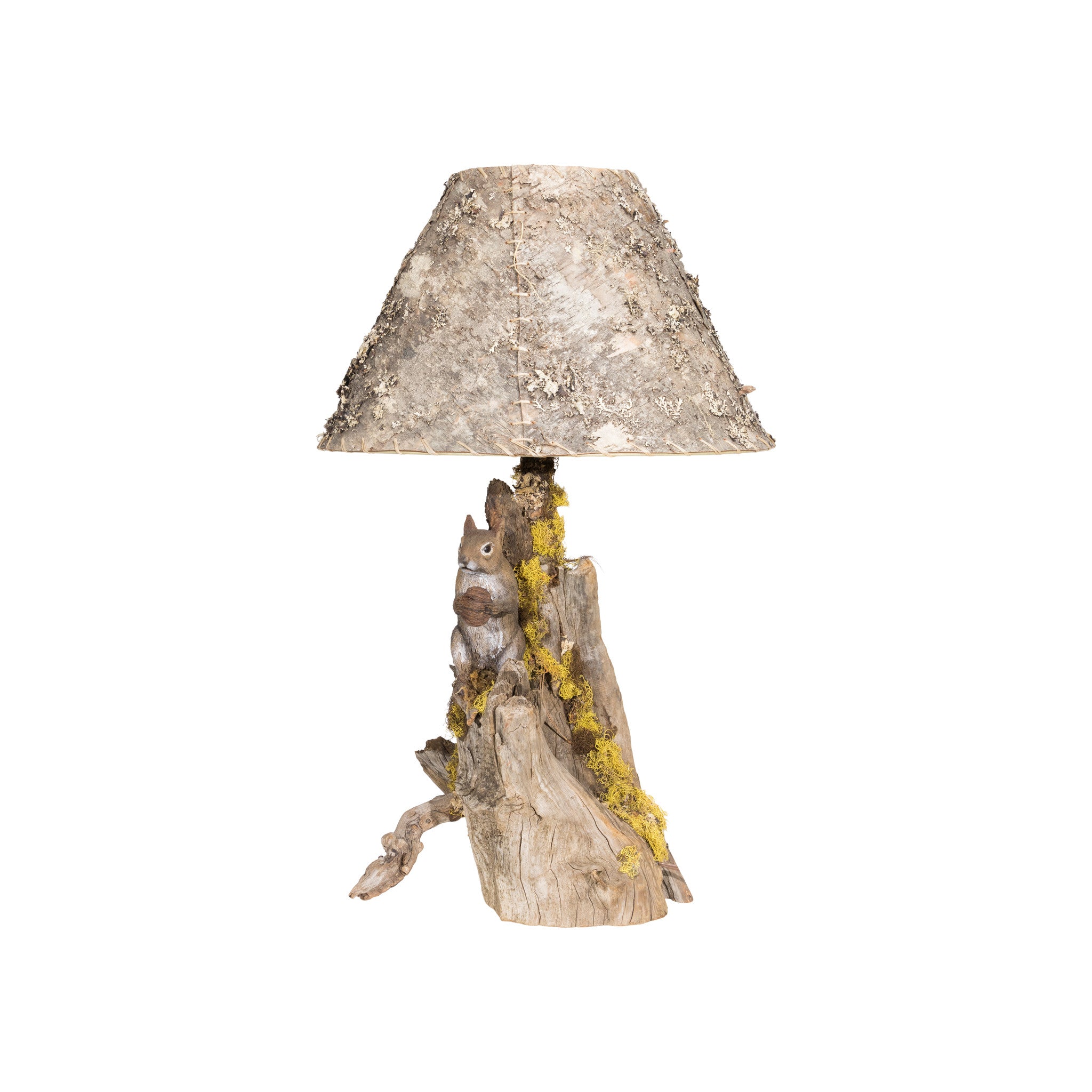 Grey Squirrel Table Lamp