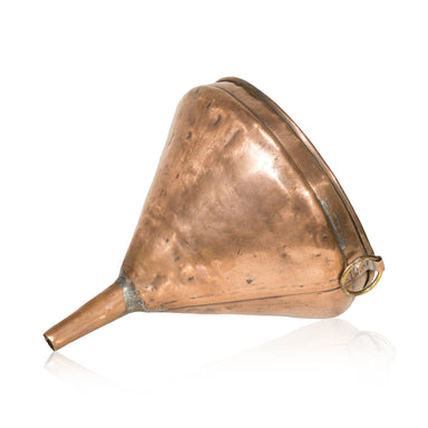 Vintage French Copper Wine Funnel, Furnishings, Barware, Wine Related