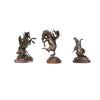 Collection of Three Bronzes by Robert Scriver