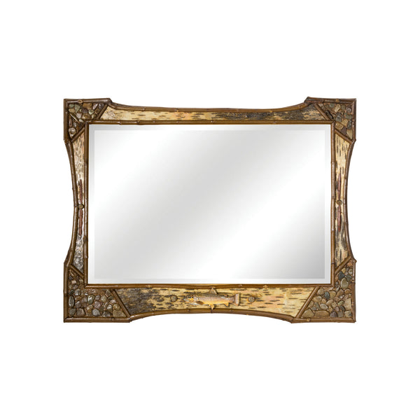 Cisco's Adirondack Mirror, Furnishings, Decor, Mirror