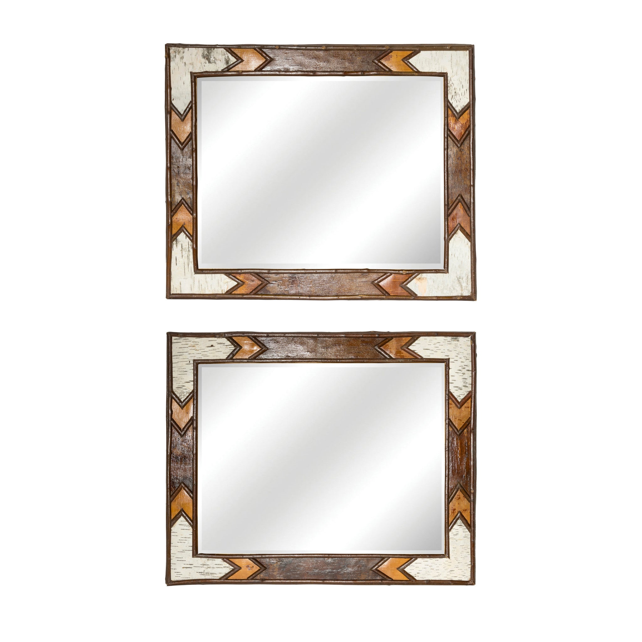 Pair Cisco's Adirondack Mirrors, Furnishings, Decor, Mirror