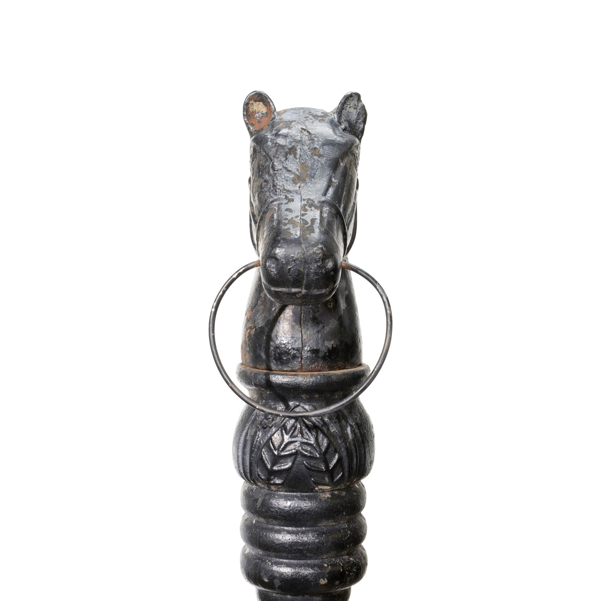 Cast Iron Horse Head Hitching Post