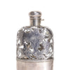 Sterling Covered Glass Flask