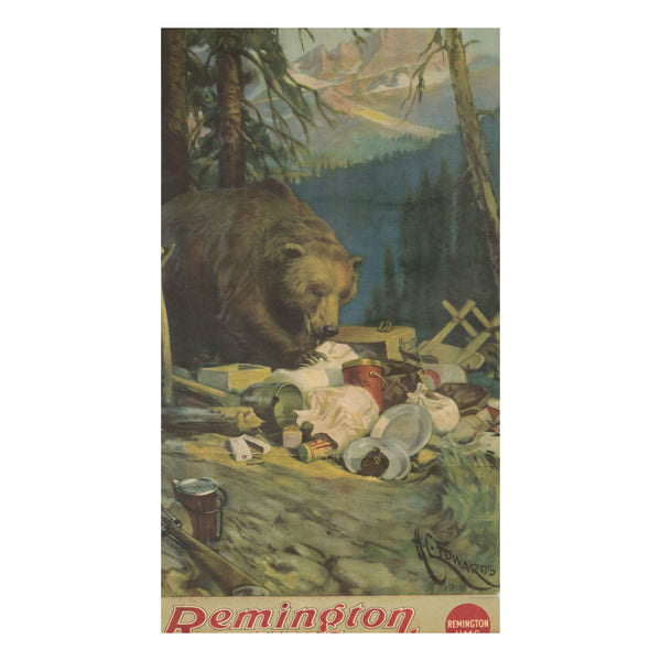 1918 Remington Poster, Sporting Goods, Advertising, Other