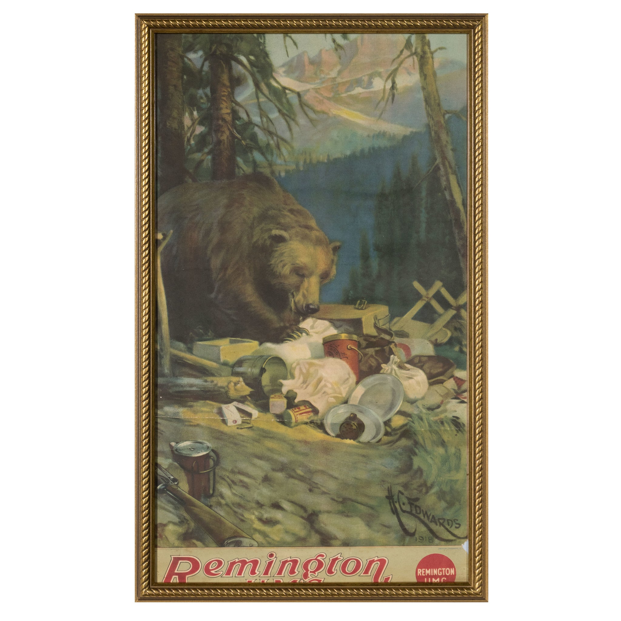 1918 Remington Poster